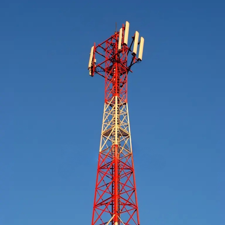 Four-Legged Angular Steel Communication Tower
