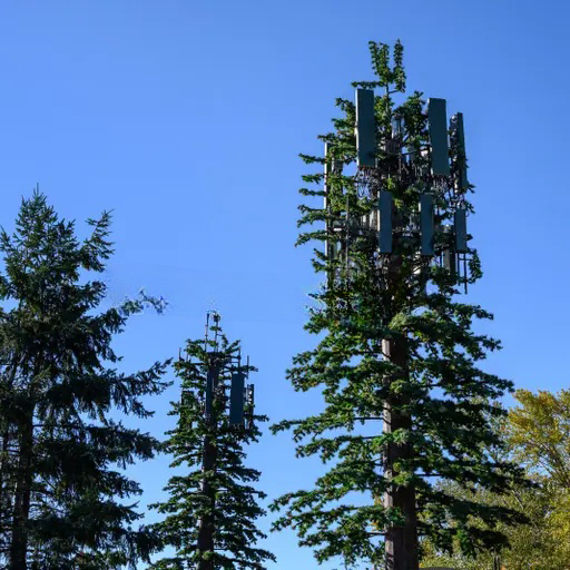 Bionic Tree Communication Tower