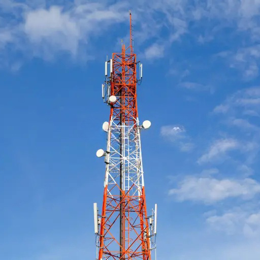 Four-Legged Angular Steel Communication Tower