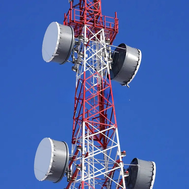 Four-Legged Angular Steel Communication Tower