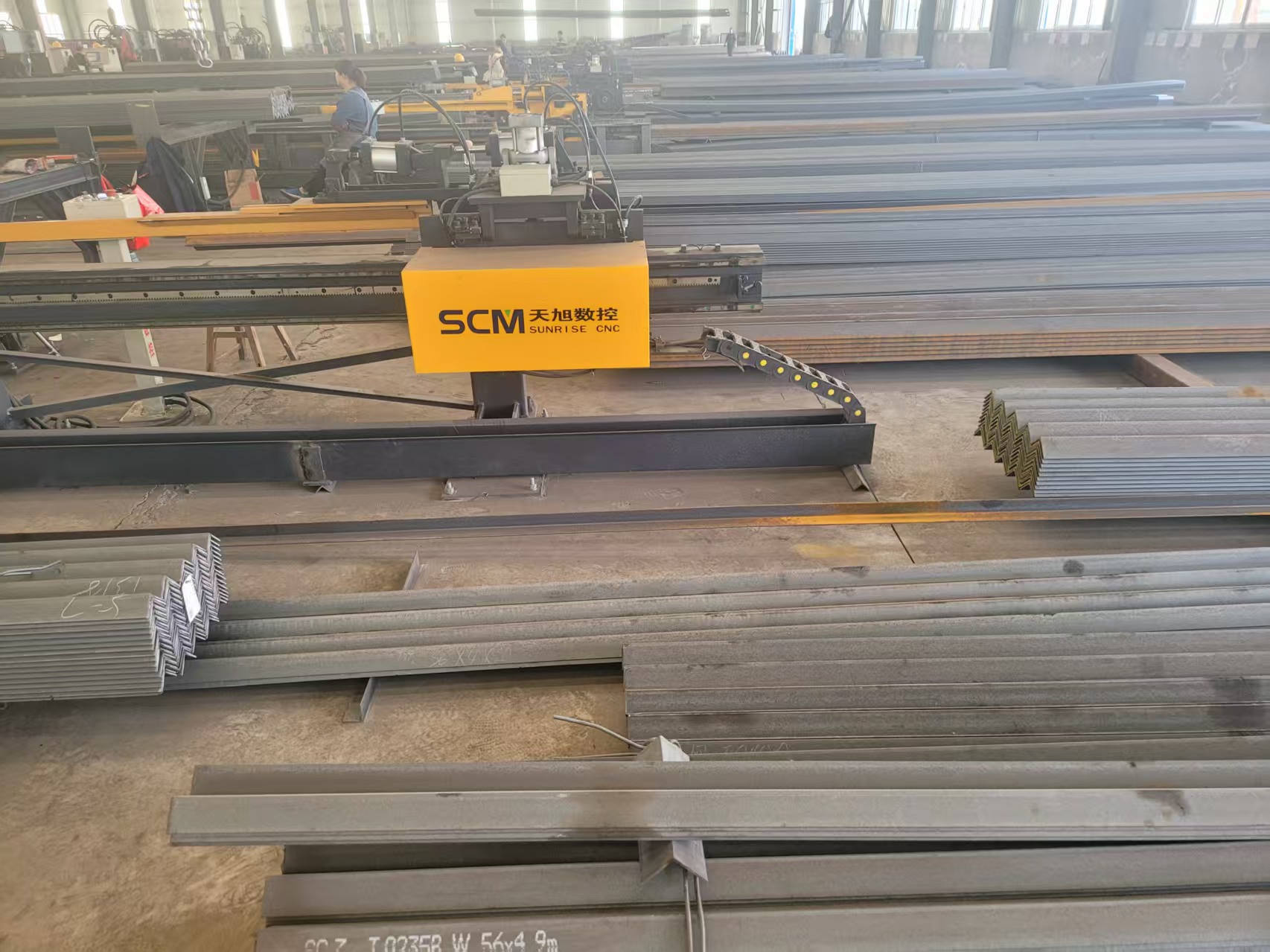 CNC Angle Steel Processing